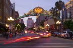 Gaslamp Quarter Neighborhood Sign