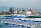 Big Surf at Coronado Beach - Hotel Del Coronado