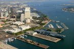 San Diego Skyline Aerial Photo